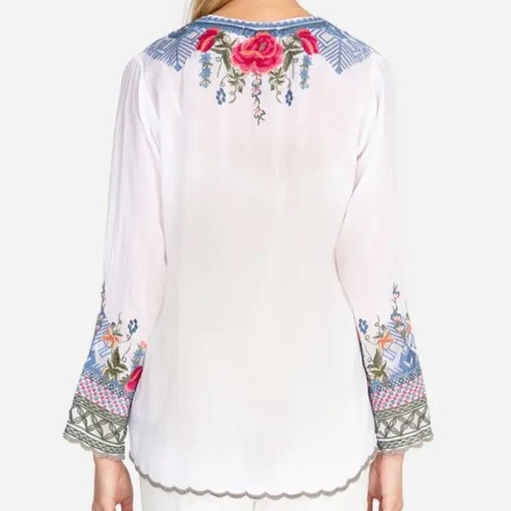 Johnny Was Millie Blouse size XS NWT - Picture 2 of 11